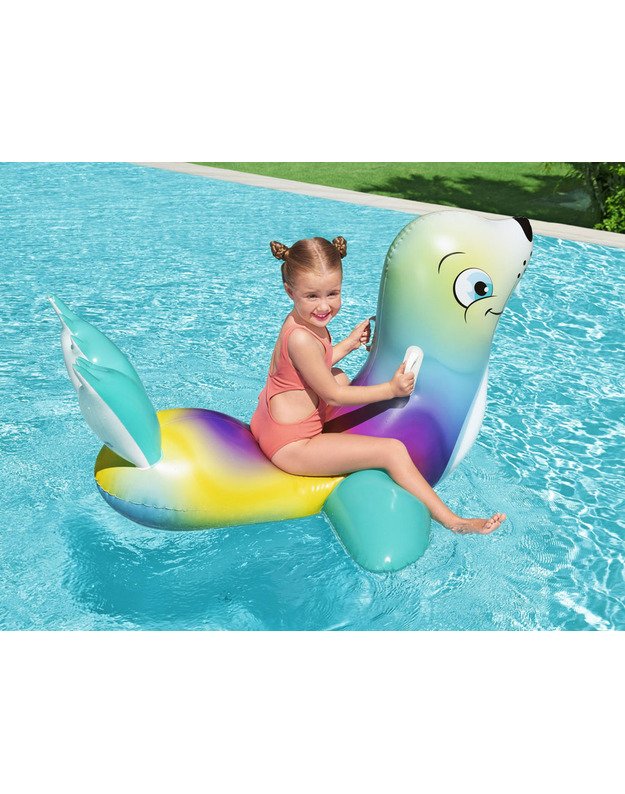 Bestway pripučiamas ruoniukas plaukimui 157x114cm 