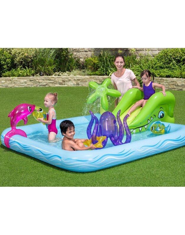  „Bestway" baseinas - vaikų žaidimų aikštelė „Akvariumas"