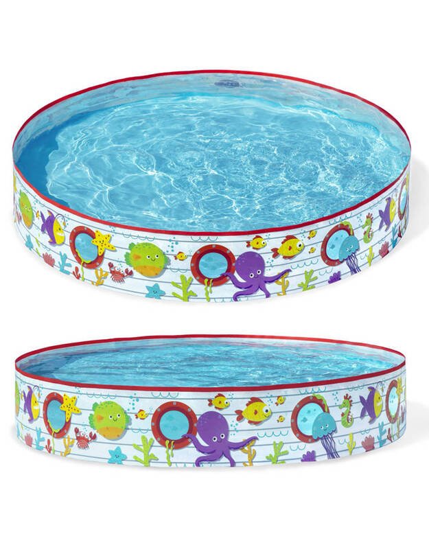 Bestway vaikų baseinas su koralinio rifo grafika