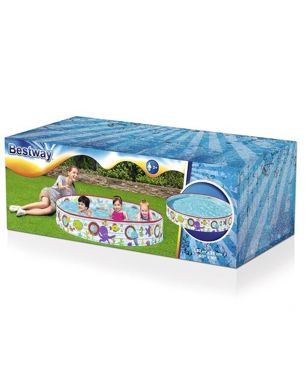 Bestway vaikų baseinas su koralinio rifo grafika
