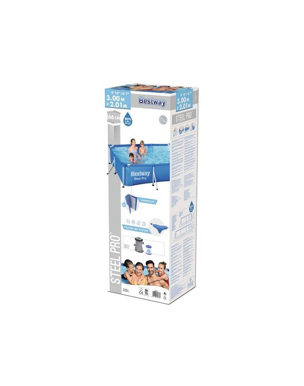 Bestway karkasinis baseinas 3,300 l, 300x201x66 cm 