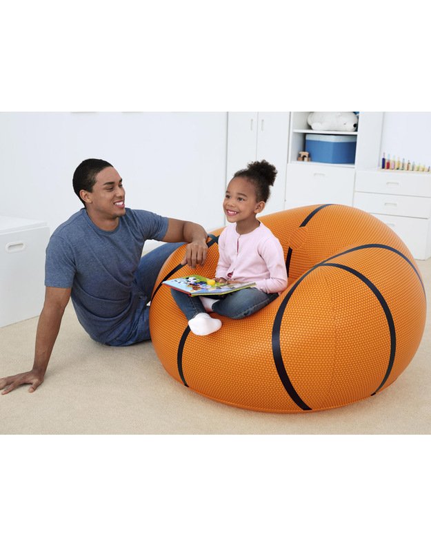 Bestway pripučiamas kamuolio formos fotelis 