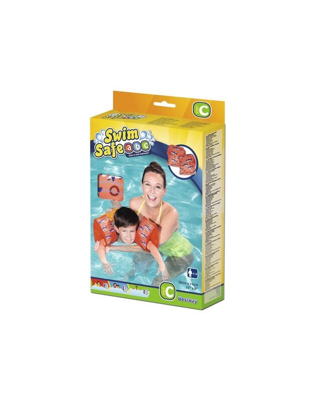 Bestway plaukimo rankovės  S / M dydžio - oranžinės