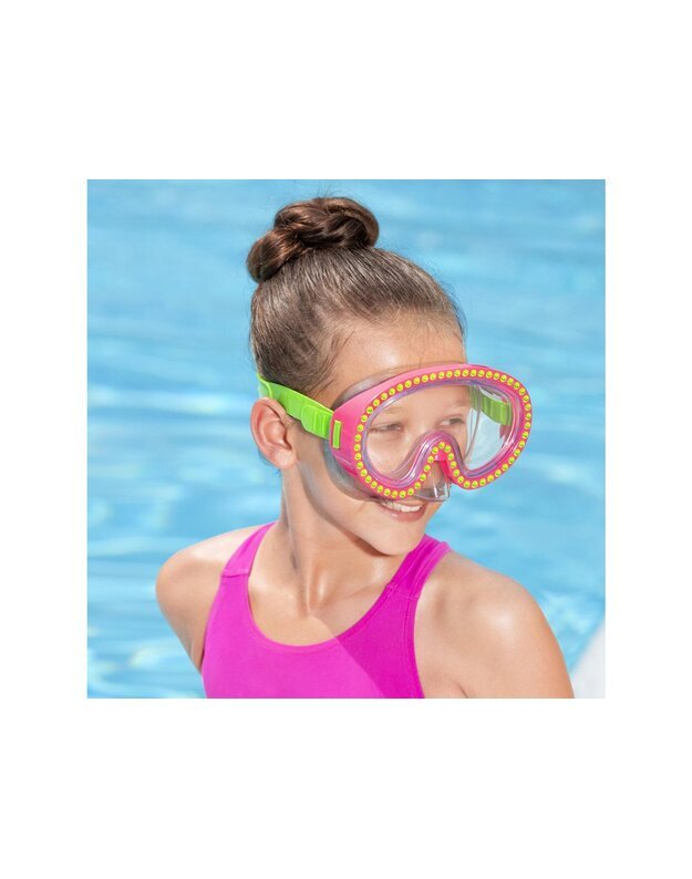 Bestway plaukimo kaukė - rožinė
