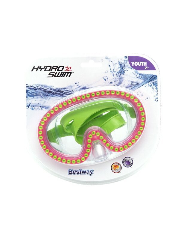 Bestway plaukimo kaukė - rožinė