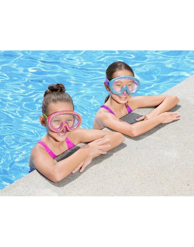 Bestway plaukimo kaukė - rožinė