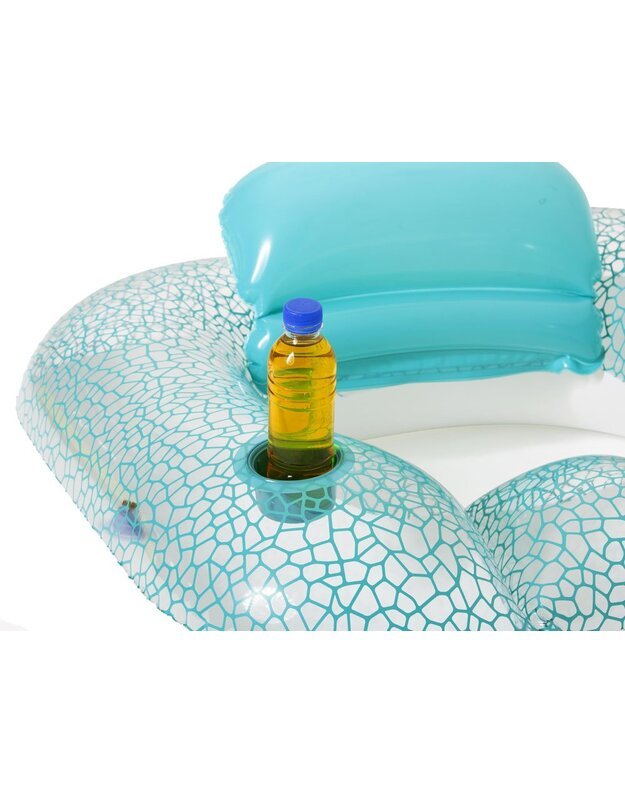 Bestway plaukimo fotelis su atlošu 102x94cm