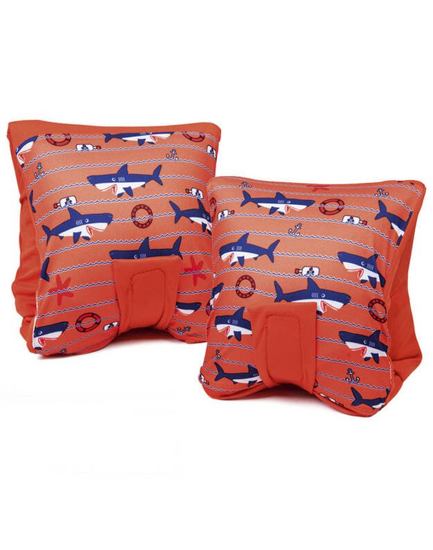 Bestway plaukimo rankovės M / L dydžio - oranžinės