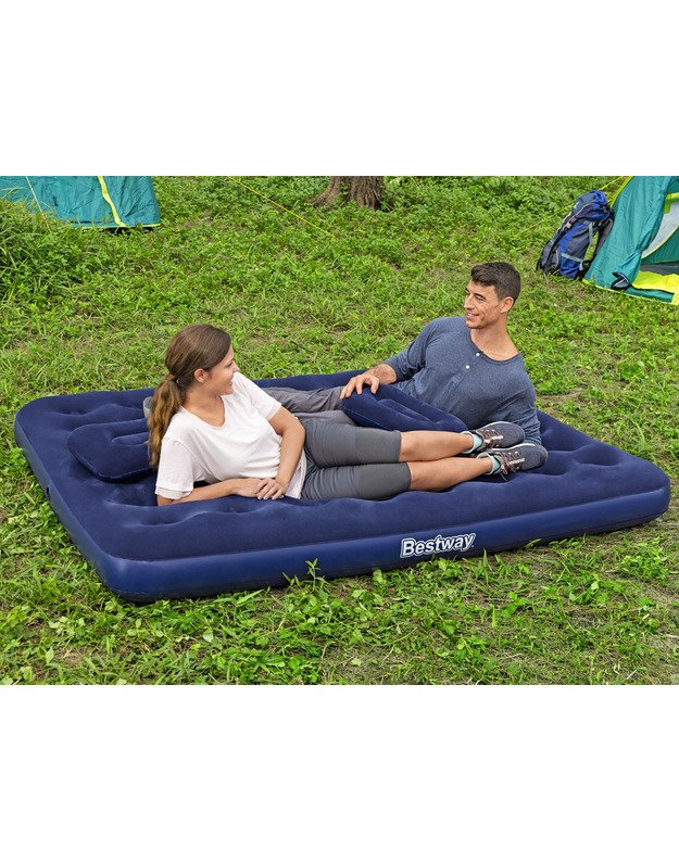 Bestway air mattress veliūrinis čiužinys