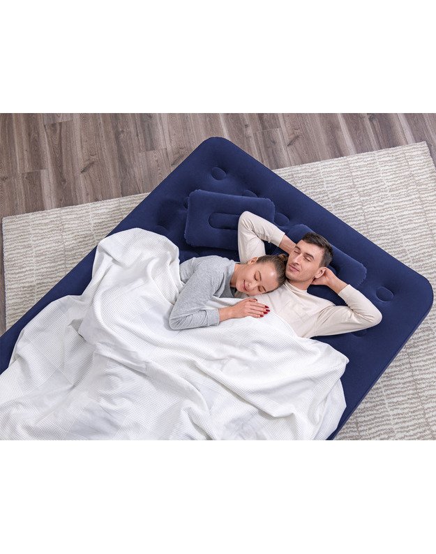 Bestway air mattress veliūrinis čiužinys