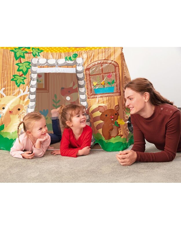 Bestway Yellow Cottage palapinė - namelis vaikams