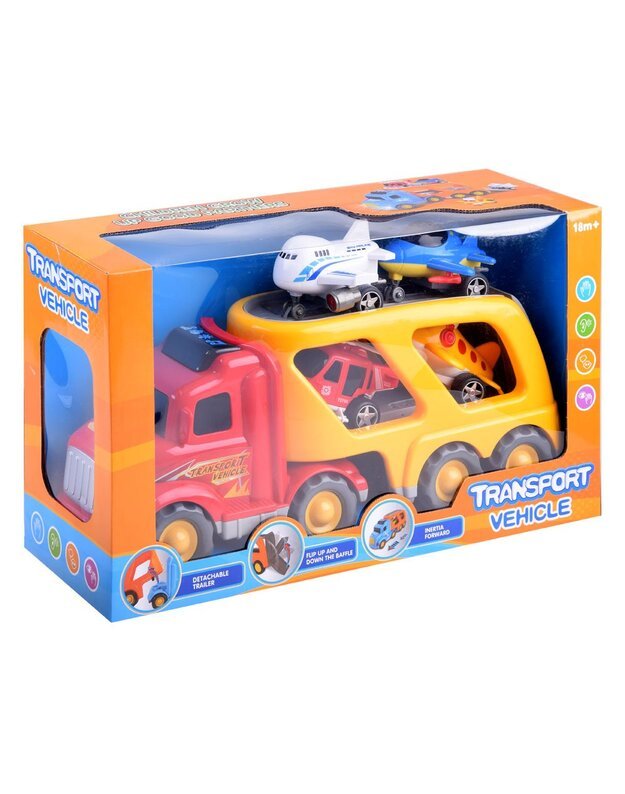 Lėktuvų vilkikas su garso iįr šviesos efektais