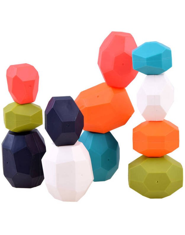 STONES  kaladėlės 12vnt.