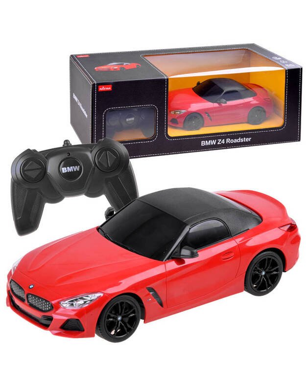 BMW Z4 1:18 vairuojamas automobilis su RASTAR nuotolinio valdymo pultu - raudonas