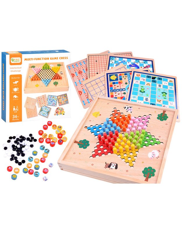 Stalo žaidimų rinkinys 7in1