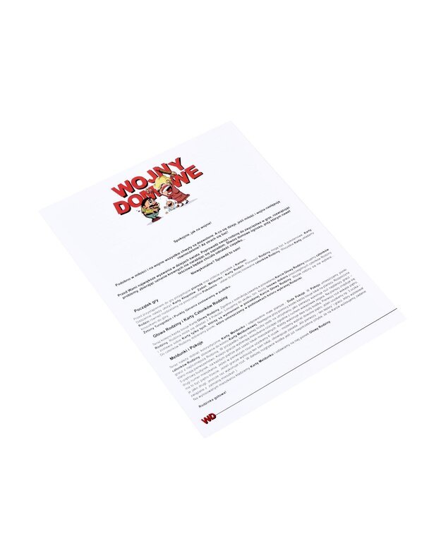 JAWA stalo žaidimas „Šeimos namų karai"