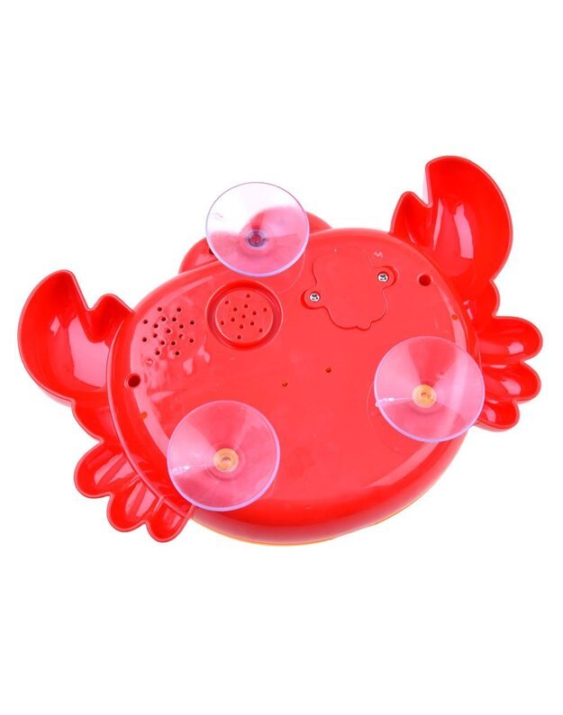 Bubble cheerful crab bath toy ZA2687
