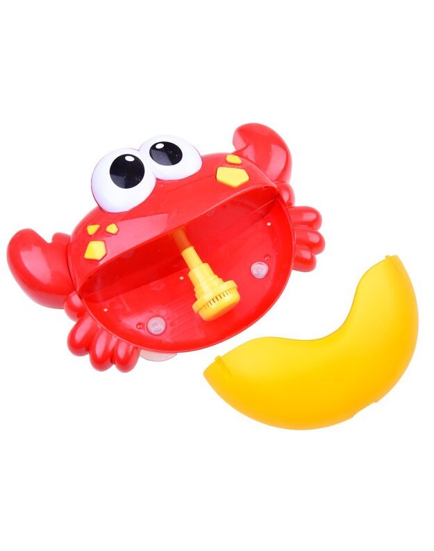 Bubble cheerful crab bath toy ZA2687
