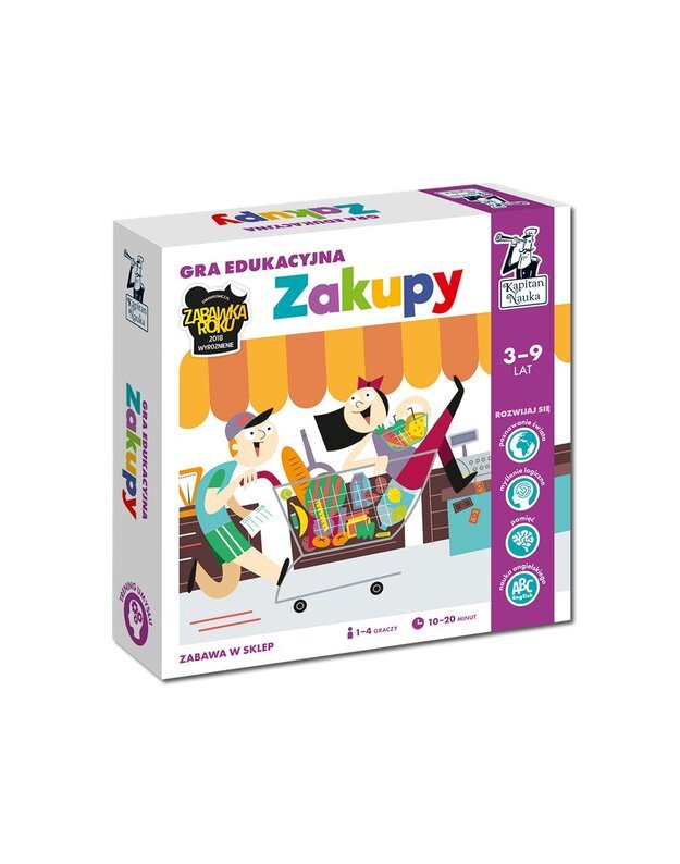 „Kapitonas Mokslas" mokomasis žaidimas - Apsipirkimas
