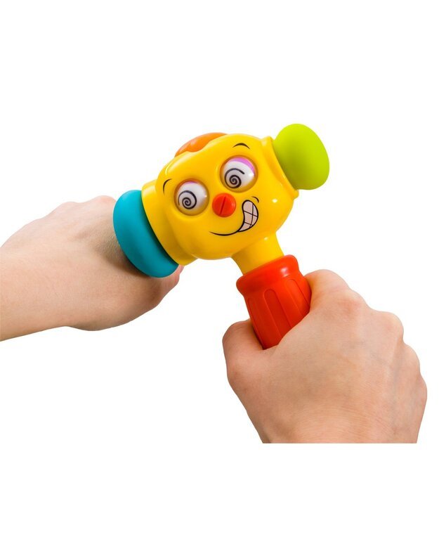 Interaktyvus žaislinis plaktukas