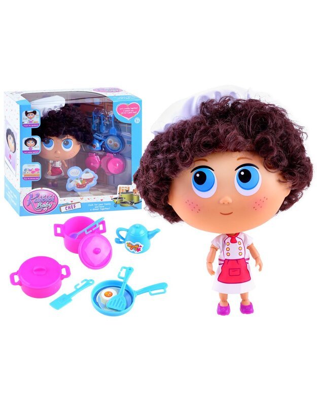 Chef doll The cook and his pots ZA3400