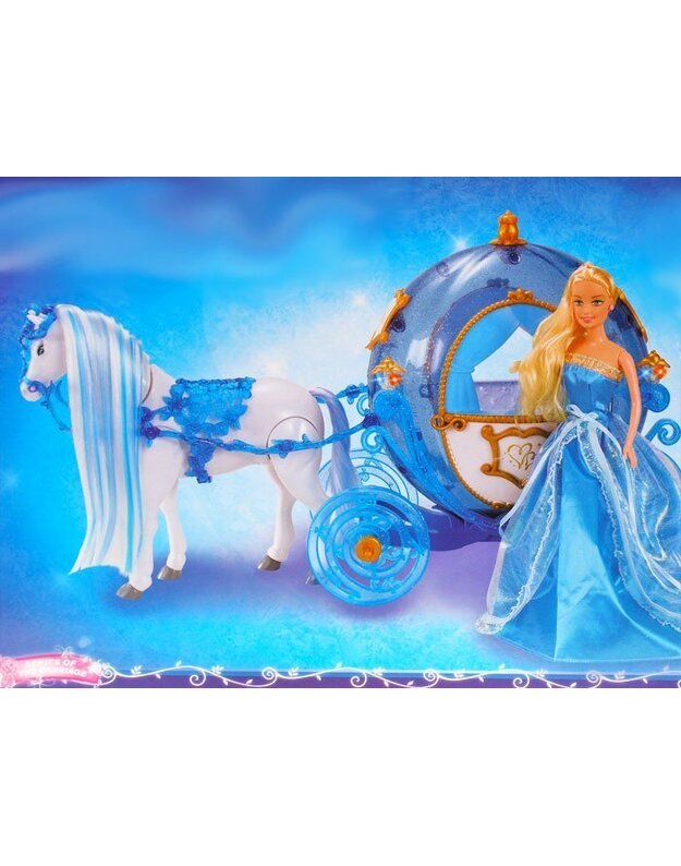 Pelenė + karieta ir arkliukas