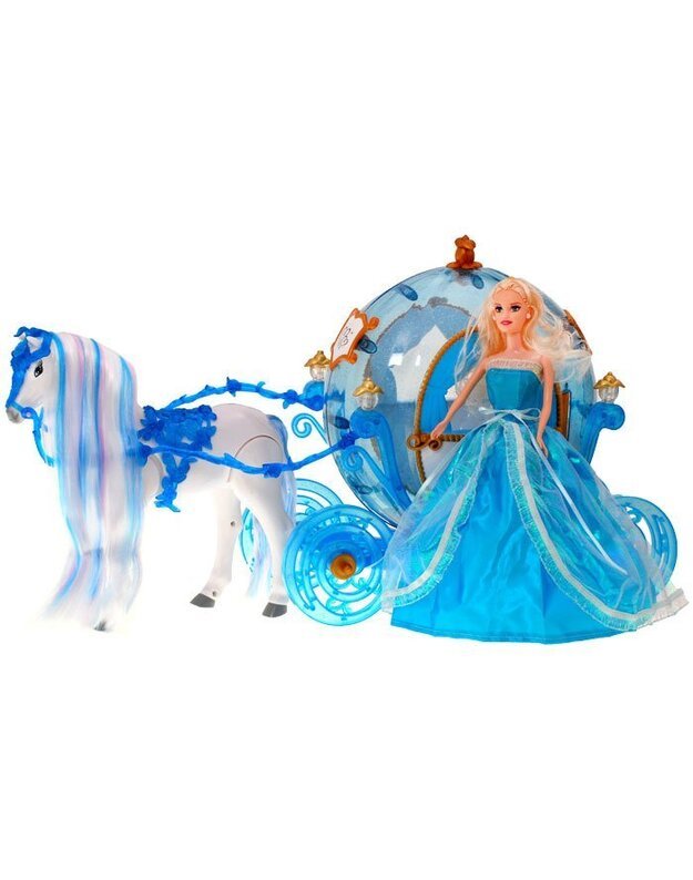 Pelenė + karieta ir arkliukas