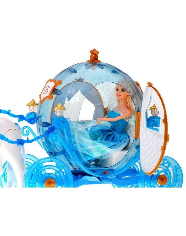 Pelenė + karieta ir arkliukas