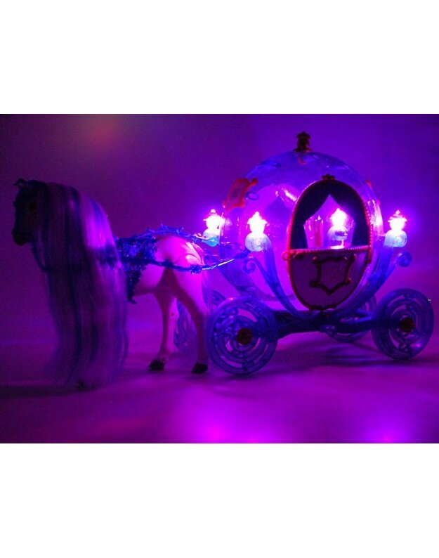 Pelenė + karieta ir arkliukas