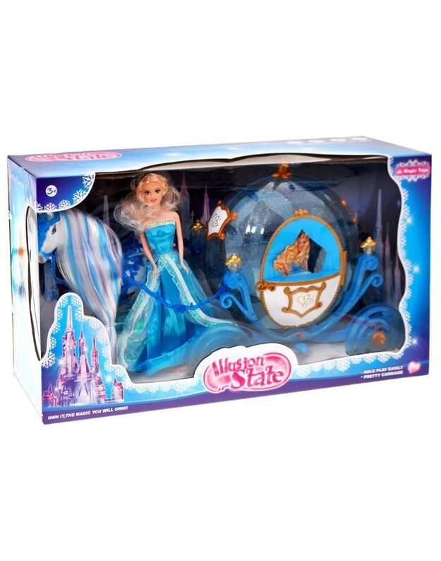 Pelenė + karieta ir arkliukas