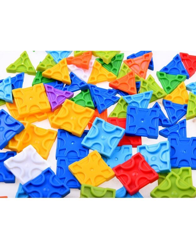 Colorful creative building blocks 3D peacock 227pcs ZA2519