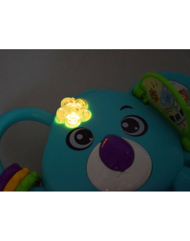  Spalvingas pianinas - koala su garso ir šviesos efektais - mėlynas