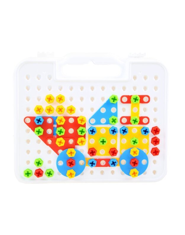 Konstrukciniai blokeliai + atsuktuvas 268 vnt.