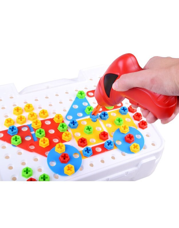 Konstrukciniai blokeliai + atsuktuvas 268 vnt.