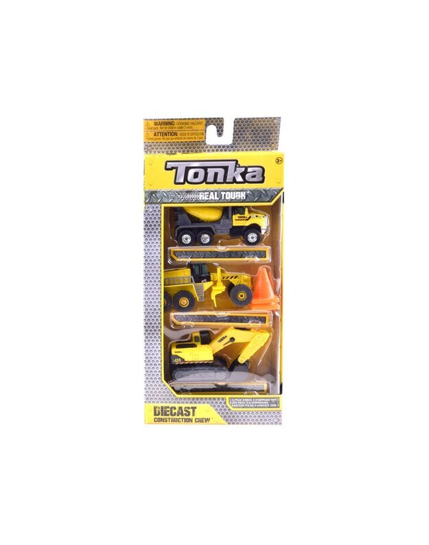Construction machines Tonka Autka set of 3 ZA3617