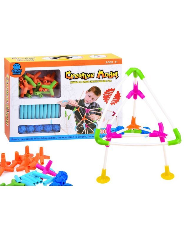 Konstrukciniai blokeliai/pagaliukai 106el.