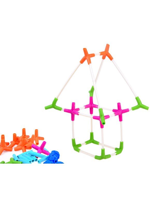 Konstrukciniai blokeliai/pagaliukai 106el.