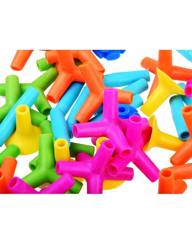 Konstrukciniai blokeliai/pagaliukai 106el.