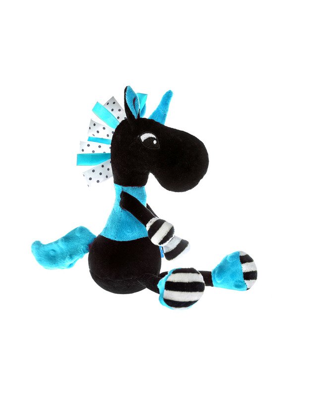 Kontrastingas vienaragis - mėlynas