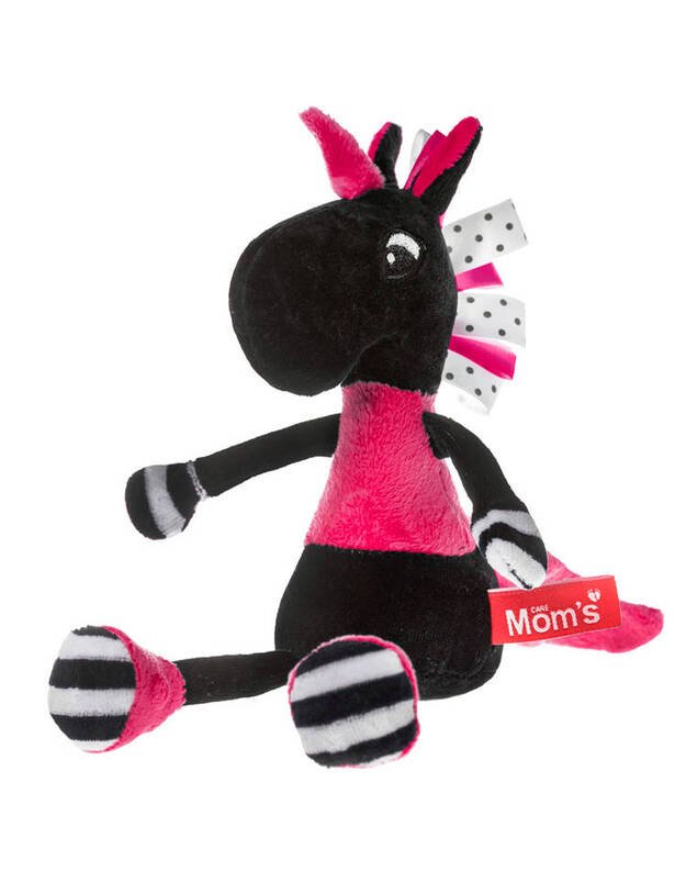 Kontrastingas vienaragis  - rožinis