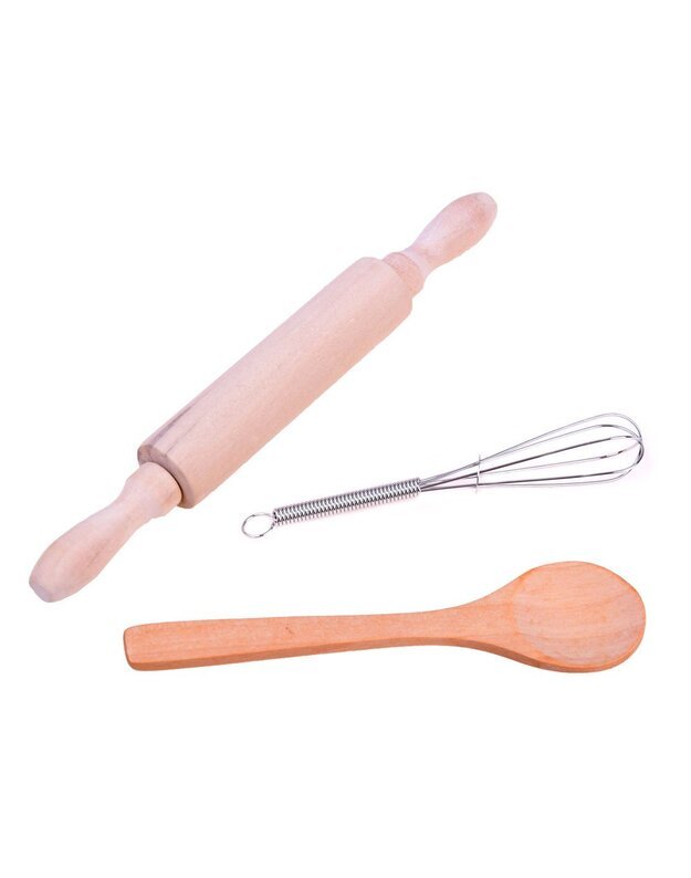  Cook s set apron hat rolling pin ZA2941