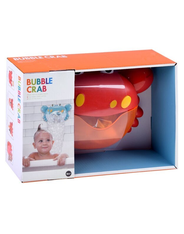Crab for making foam Bubbles in the bathtub ZA3684