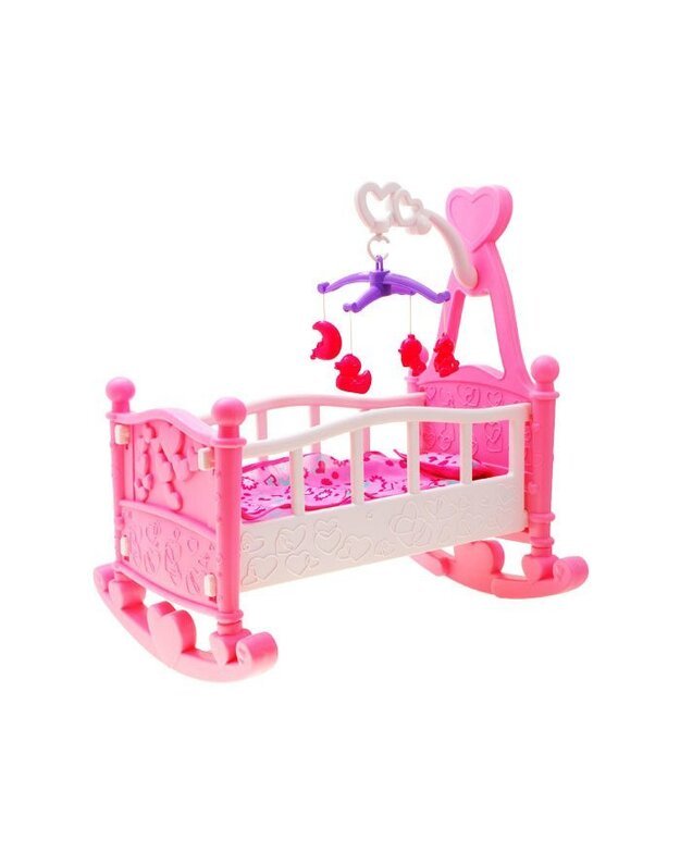 Lovytė su karusele ir priedais