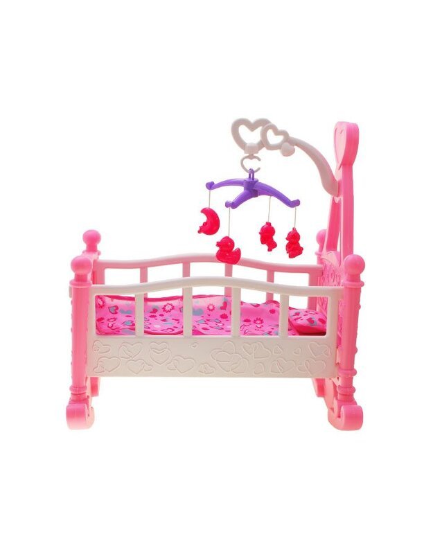 Lovytė su karusele ir priedais