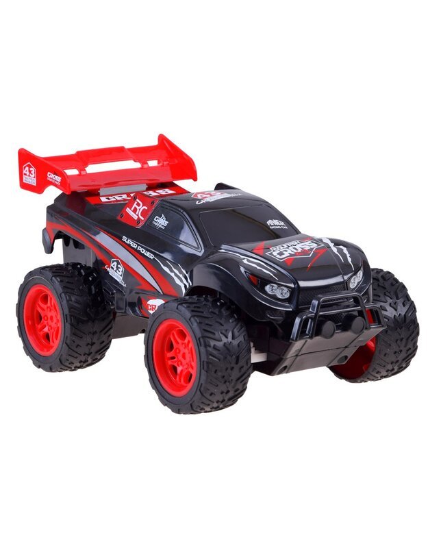 Nuotoliniu būdu valdomas automobilis Cross Country - raudonas