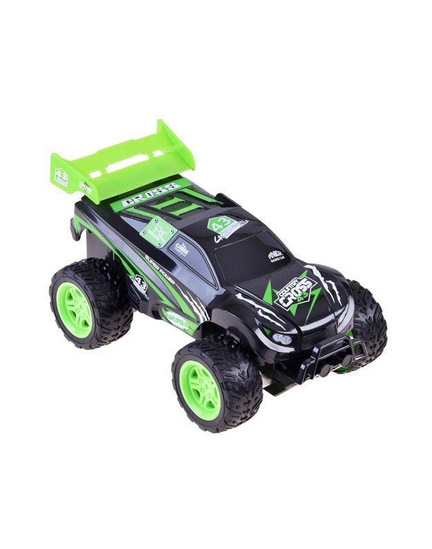 Nuotoliniu būdu valdomas automobilis Cross Country - žalias