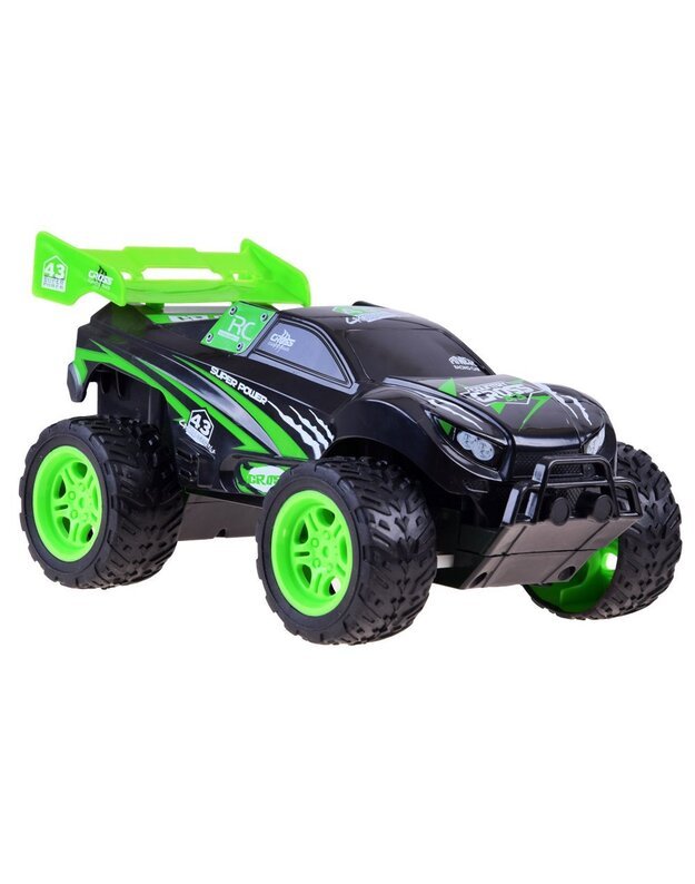 Nuotoliniu būdu valdomas automobilis Cross Country - žalias