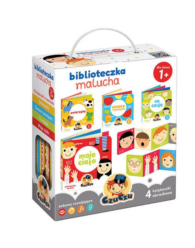  CzuCzu „Vaikų biblioteka" - 4 vnt. knygų rinkinys