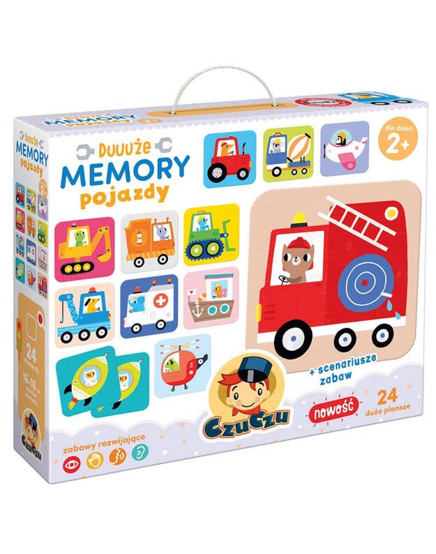 CzuCzu atminties žaidimas - Transporto priemonės