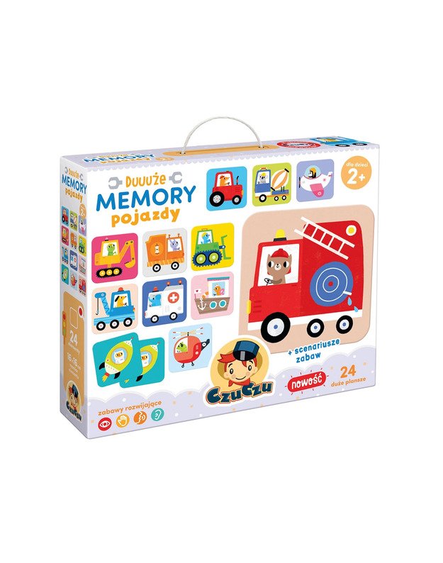 CzuCzu atminties žaidimas - Transporto priemonės